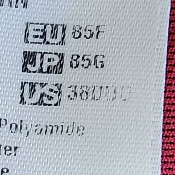 Elomi 38DDD/38F Burgundy red bra - Picture 9 of 9